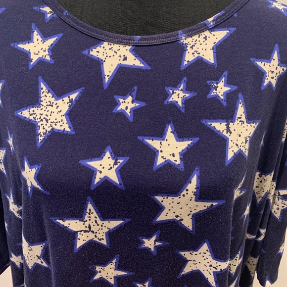 3xl Irma Lularoe 4th of July stars shirt
